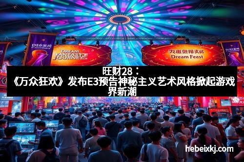 旺财28:《万众狂欢》发布E3预告神秘主义艺术风格掀起游戏界新潮